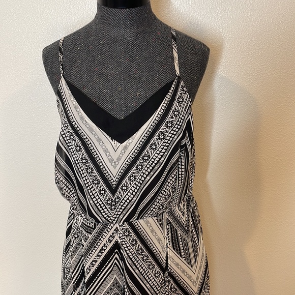 Bailey Blue Aztec Print Boho Maxi Dress XL - Picture 3 of 8